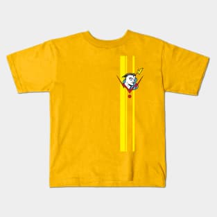 MADMAN Q.T. Racing Stripe Kids T-Shirt